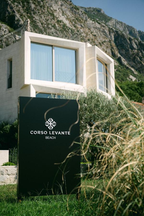 Corso Levante Luxury Suites Dobrota Kotor Exteriör bild